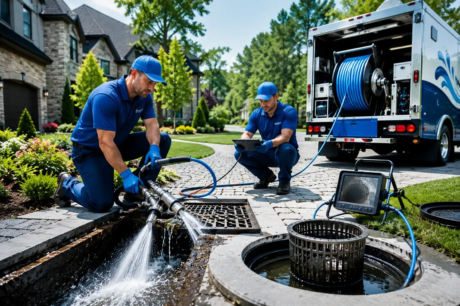 Local outdoor drain cleaning professionals in Morrisville, PA
