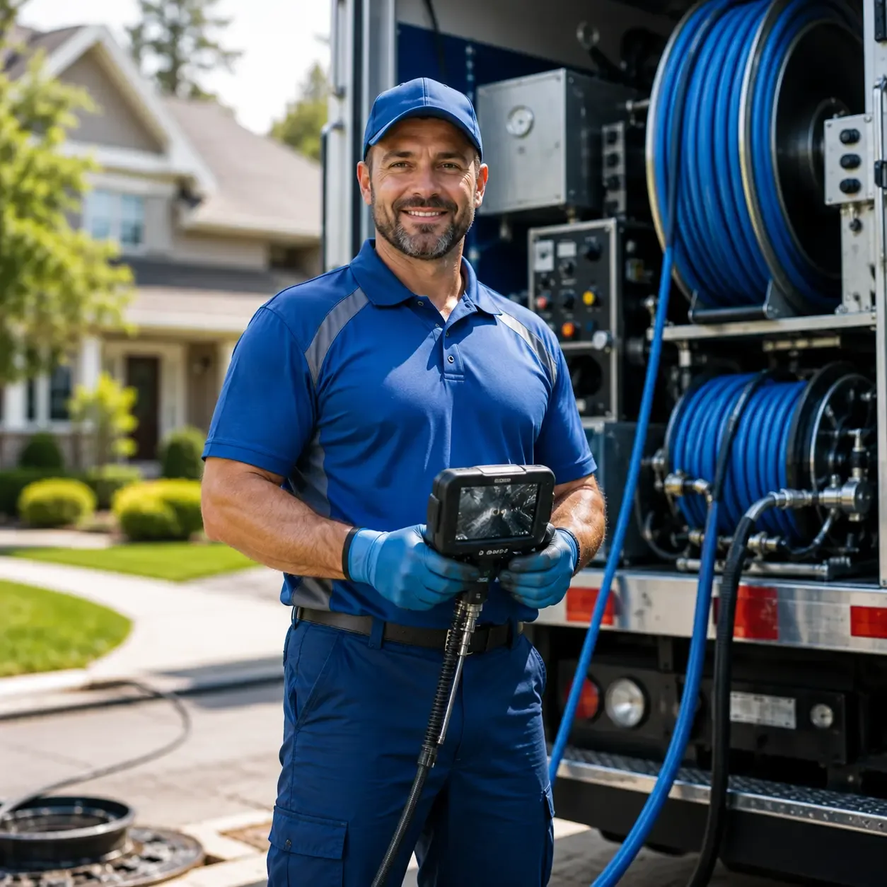 Local outdoor drain cleaning specialists in Morrisville, PA